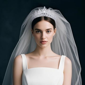 Kamirola Queen Crown and Tiara - Elegant Bridal Accessories