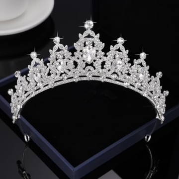 Kamirola Queen Crown and Tiara - Elegant Bridal Accessories