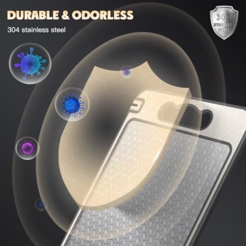 Stainless Steel Double Sided Cutting Board for Easy Cooking