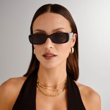 Stylish and Durable Le Specs Unreal Sunglasses in Black