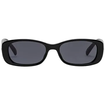 Stylish and Durable Le Specs Unreal Sunglasses in Black