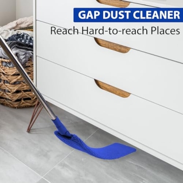 Newliton Microfiber Duster with Extension Pole for High Ceilings