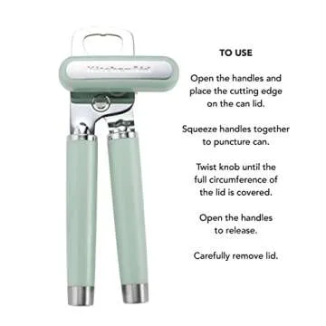 KitchenAid Multifunction Can Opener in Pistachio Green