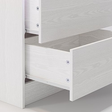 LIKIMIO Night Stand with Charging Station & LED Light