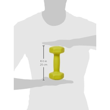 Amazon Basics Neoprene Hexagon Dumbbells 12 lb Set