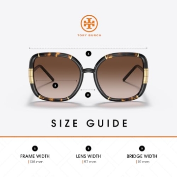 Stylish Tory Burch TY9071U Sunglasses with Bundle Accessories