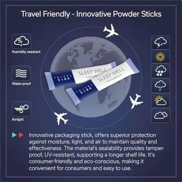 TravelSana Sleep Well | Natural Sleep Aid for Travelers