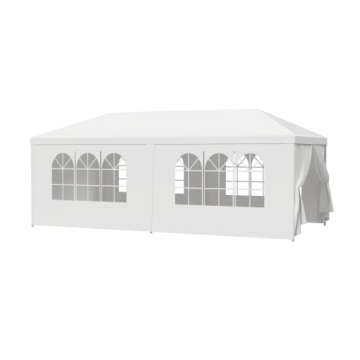 LEMY 10 X 20 Wedding Party Canopy Tent - Durable & Stylish