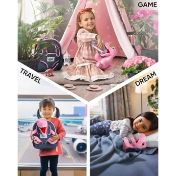 Naturally KIDS Toddler Dinosaur Backpack for Kids