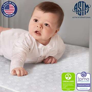 Dream On Me Honeycomb Crib Mattress for Safety and Comfort