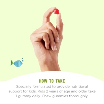 Mama Bear Organic Kids Vitamin D3 Gummies - 80 Count