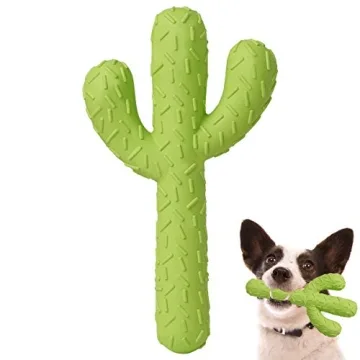 MewaJump Dog Chew Toys - Tough Cactus Toy for Healthy Chewing and Play