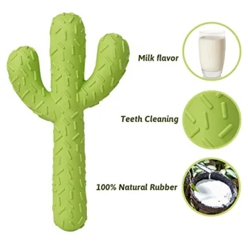 Durable MewaJump Cactus Dog Chew Toys for Aggressive Chewers