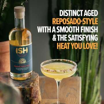 ISH Non Alcoholic Tequila Reposado Style 500ml