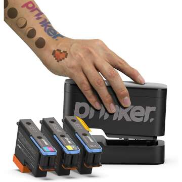 Prinker S Temporary Tattoo Device for Custom Designs