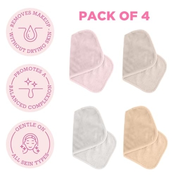 ERASE YOUR FACE Makeup Remover Cloths for All Skin Types