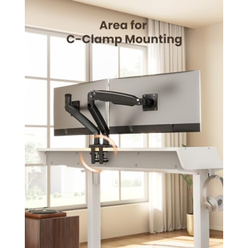 ErGear Electric Standing Desk 48" x 24" with Storage