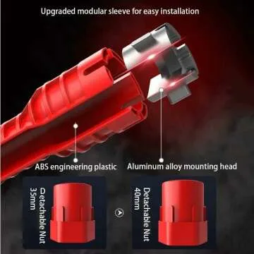 Multifunctional Bathroom Sink Wrench, 8-in-1 Tool