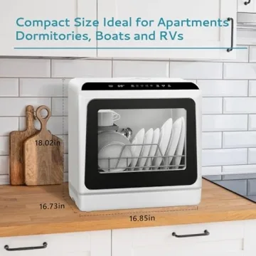 Mini Portable Dishwasher for Small Spaces