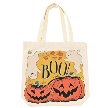sanchlor 13.8" Large Tote Bag for Halloween Fun