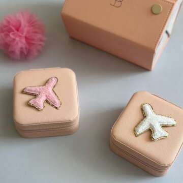 ZOOX Varsity Initial Patches Premium Pink Chenille