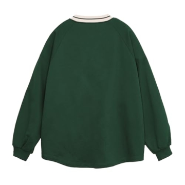 Aelfric Eden Red Vintage Oversized Sweatshirt Men Streetwear