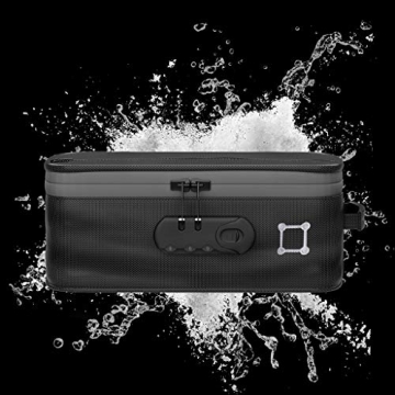 KULBI Blackbox Smell-Proof Stash Box with Triple Protection