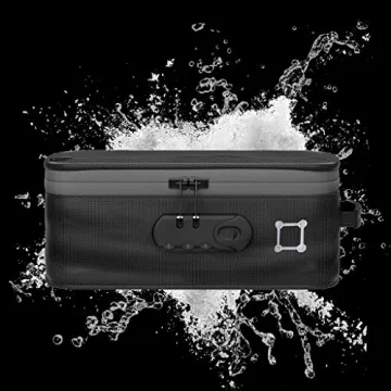 KULBI Blackbox Smell-Proof Stash Box with Triple Protection