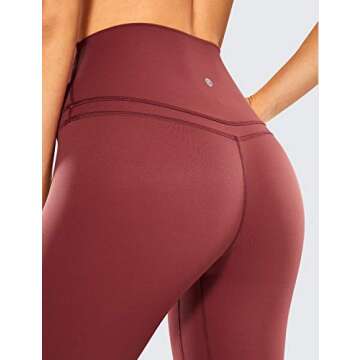 CRZ YOGA High Waisted Workout Leggings - 25" Soft Pants