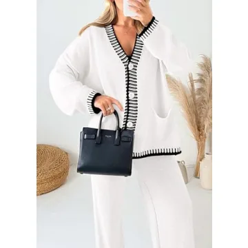 PRETTYGARDEN Women's Knit Lounge Set Comfortable Stylish Outfit