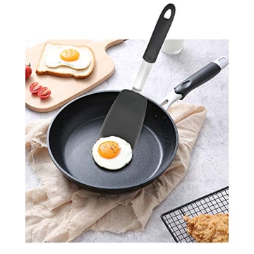 Silicone Spatula Turners Set of 2 for Non-Stick Cookware