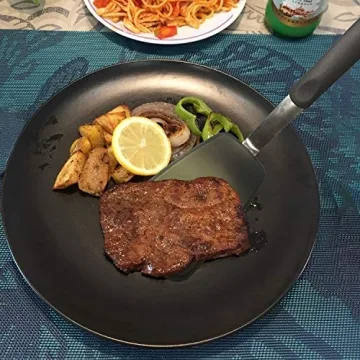 Silicone Spatula Turners Set of 2 for Non-Stick Cookware