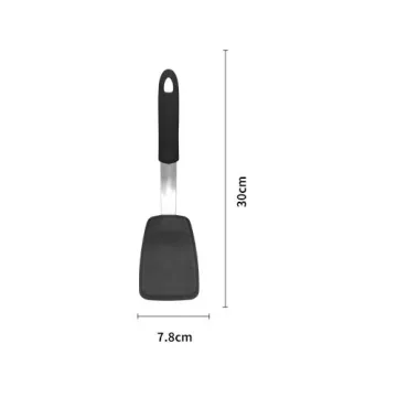 Silicone Spatula Turners Set of 2 for Non-Stick Cookware