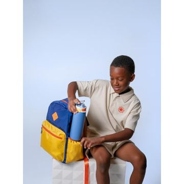 Ello Kids Pop & Fill 18oz Stainless Steel Water Bottle for Easy Hydration