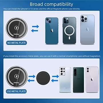 Magjieyx MagSafe Wireless Charger for iPhone 16,15,14,13,12