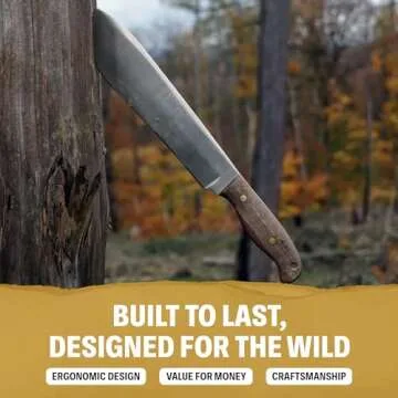 Condor Ironpath Knife | Durable Machete with Leather Sheath