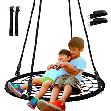 Durable Spider Web Tree Swing for Kids and Adults
