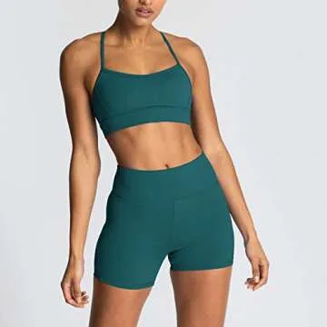 IWEMEK 2 Piece Adjustable Workout Set for Women
