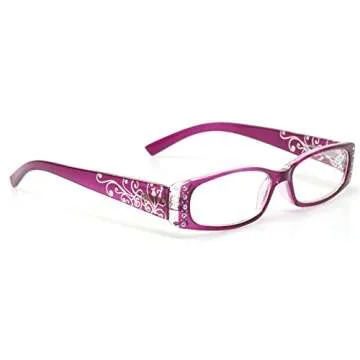 Kerecsen Ladies Reading Glasses 4 Pack Stylish Readers