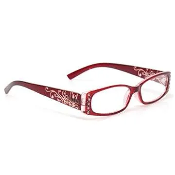 Kerecsen Ladies Reading Glasses 4 Pack Stylish Readers