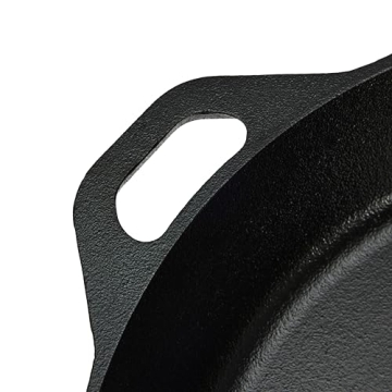 Amazon Basics 12-Inch Pre-Seasoned Cast Iron Skillet