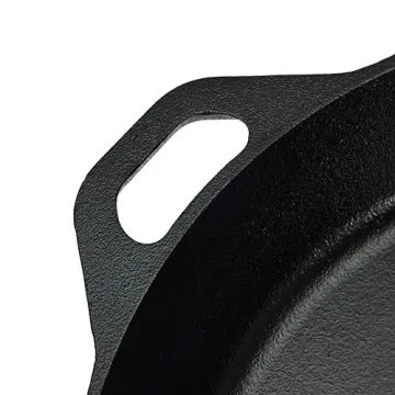 Amazon Basics 12-Inch Pre-Seasoned Cast Iron Skillet
