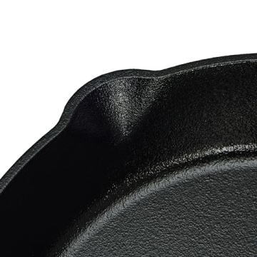 Amazon Basics 12-Inch Pre-Seasoned Cast Iron Skillet