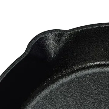 Amazon Basics 12-Inch Pre-Seasoned Cast Iron Skillet