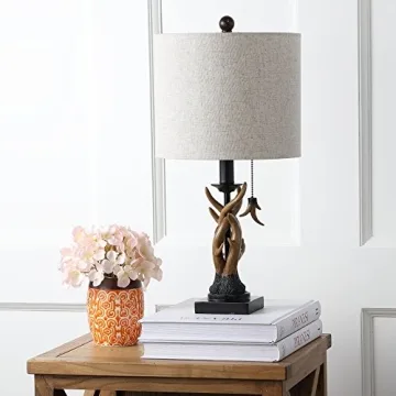 Gaston 20.5" LED Table Lamp - Rustic Farmhouse Charm