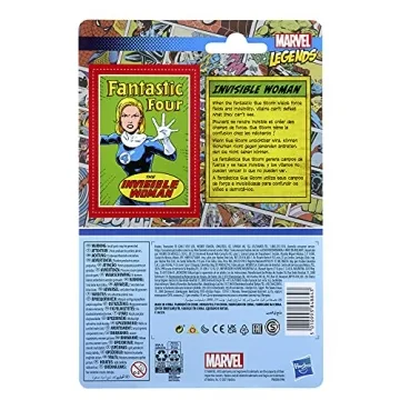 Marvel Hasbro Legends Retro Invisible Woman Action Figure