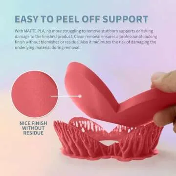 Overture Matte PLA 1.75mm Filament for 3D Printing Quality