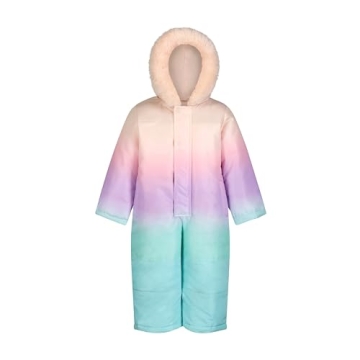 Carter's Girls' Cozy Ombre Winter Jumpsuit - Warm & Stylish for Chilly Days
