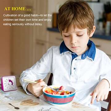 Secura Visual Timer: Countdown Aid for Kids & Adults