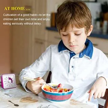 Secura Visual Timer: Countdown Aid for Kids & Adults